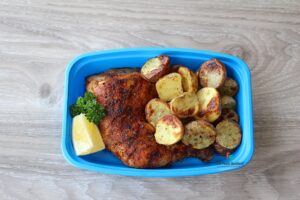 Brazilian Chicken with Roasted Potatoes